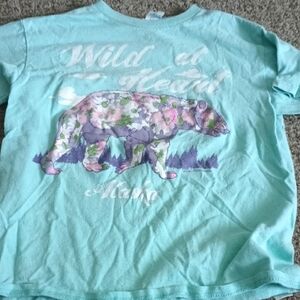 Delta Kids 'Wild at Heart' Shirt - Light Blue